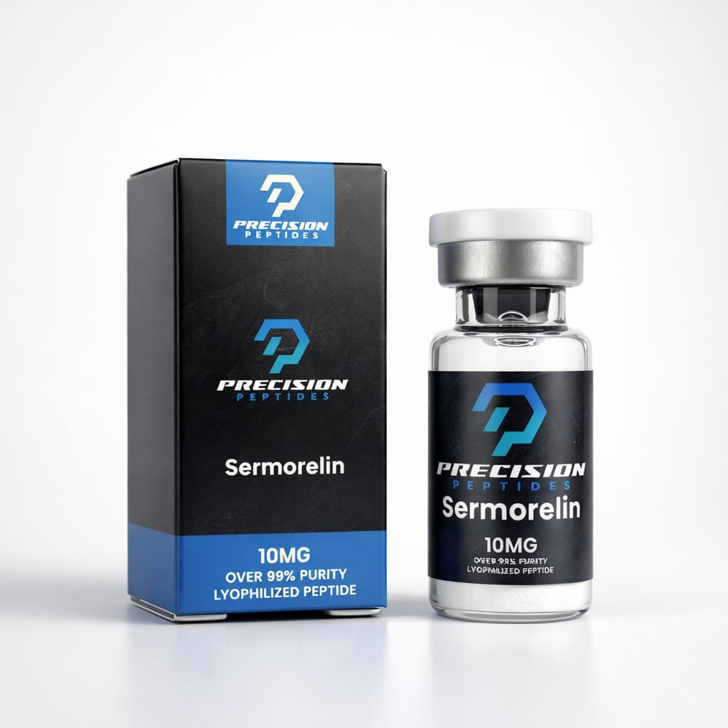 Sermorelin research compound by Precision Peptides
