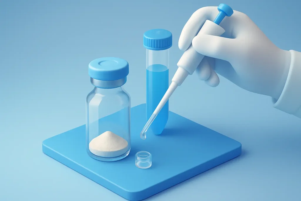 Reconstituting Research Peptides Without Guesswork