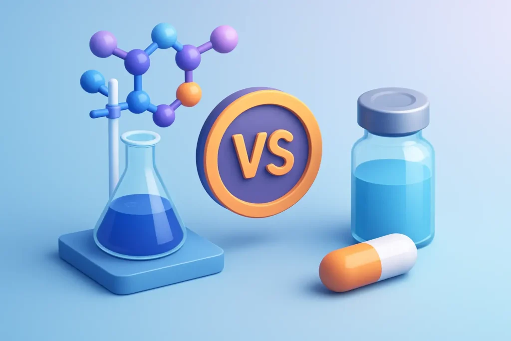 Research vs Pharma-Grade Peptides: What Counts?