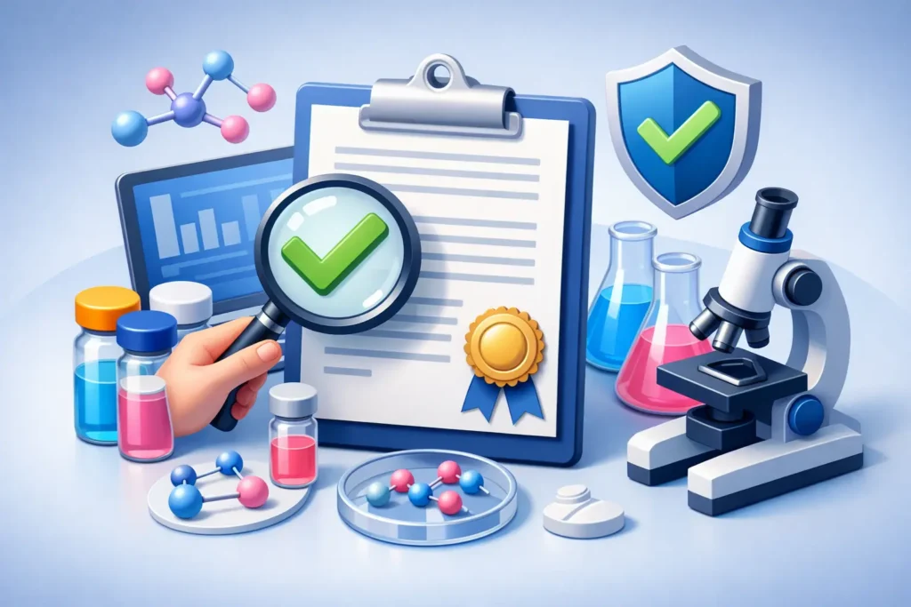 How to Check Peptide Supplier Certificates