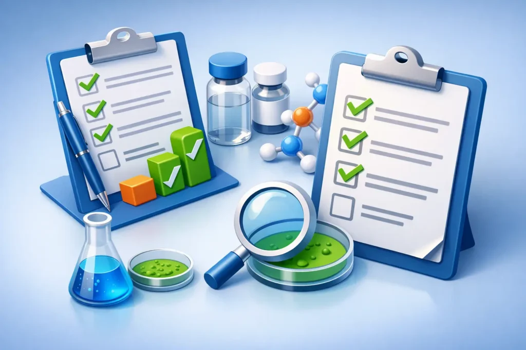 Common Peptide COA Fields Explained Checklist