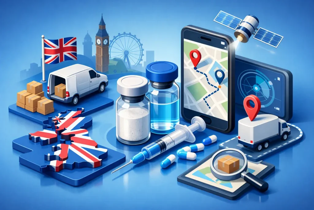 Guide to UK Peptide Shipping and Tracking