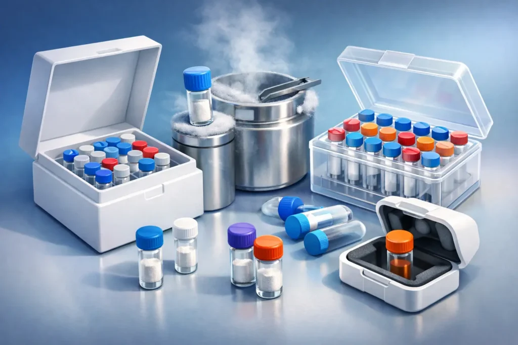 Best Peptide Storage Containers for Research