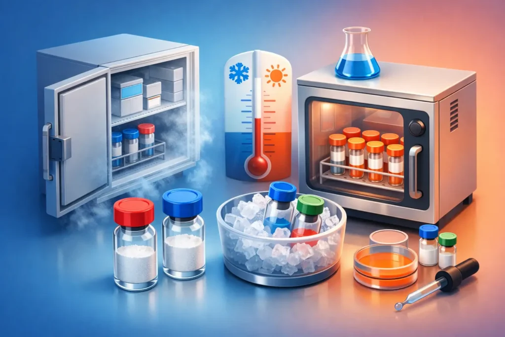 How to Set Peptide Storage Temperatures