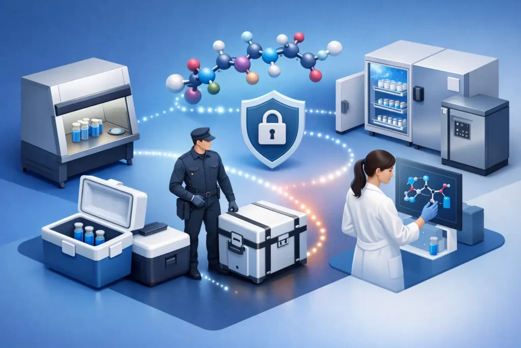 Best Practices for Peptide Chain of Custody