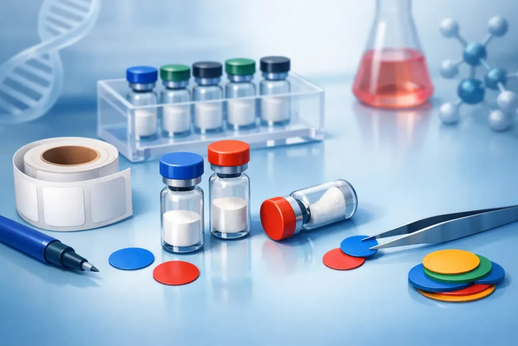 How to Label Peptide Vials for Experiments