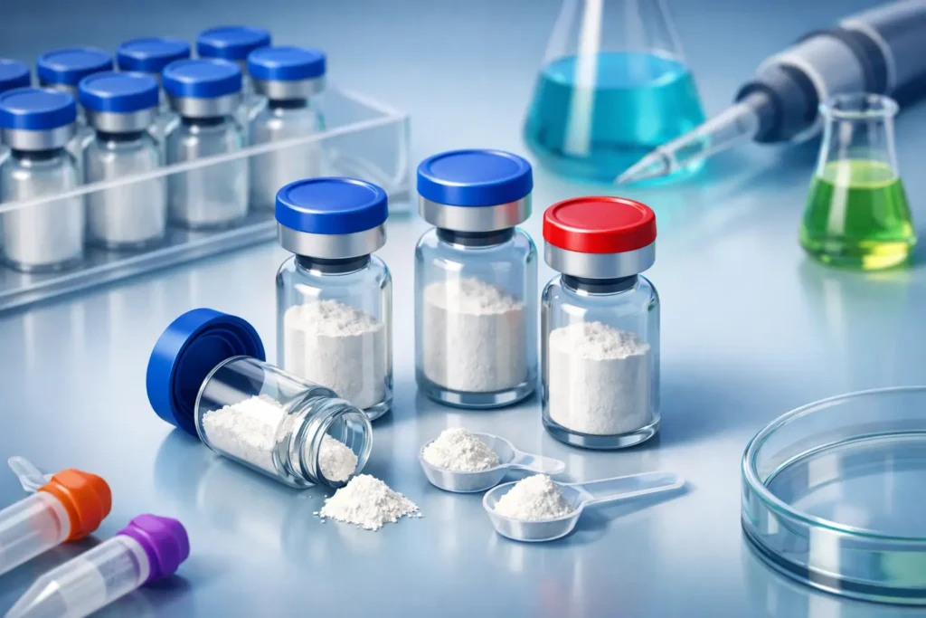 Measured Quantity Peptide Vials for Research
