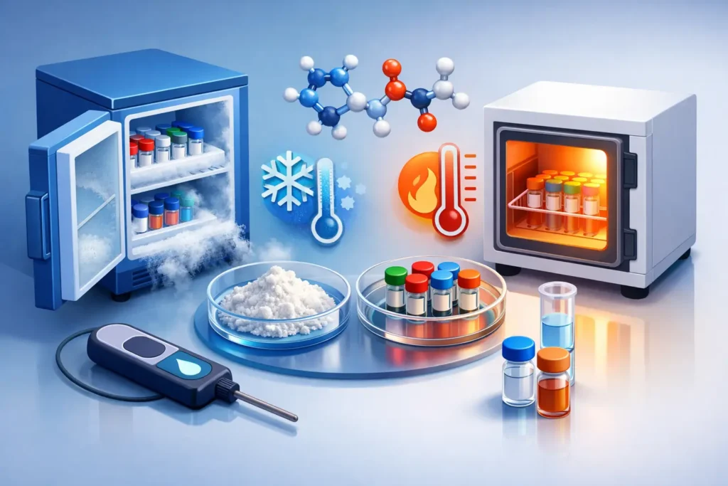 Peptide Storage Temperature Guide for Researchers