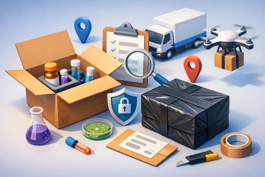 How Discreet Shipping for Research Supplies Works