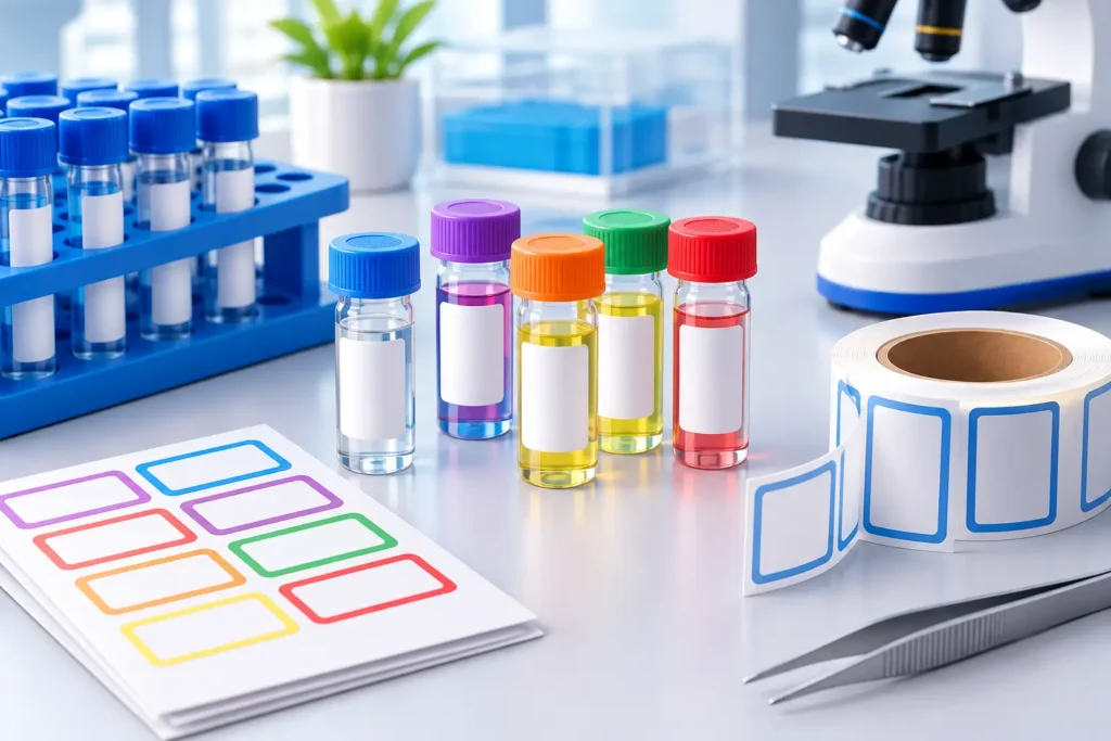 Best Labels for Lab Sample Vials in Research