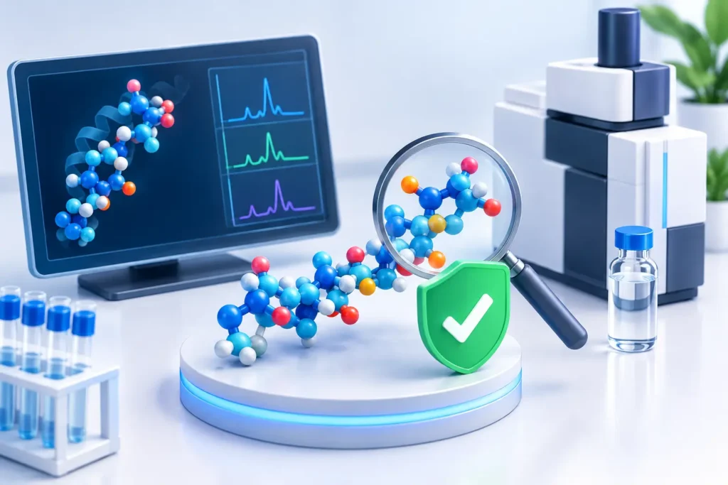 Peptide Identity Verification Example Explained